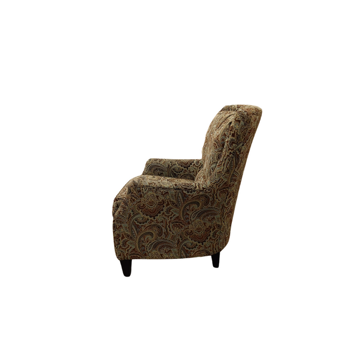 Paisley Pattern High Back Chair