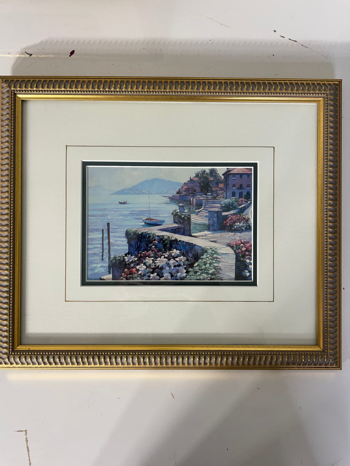 3 Piece Set of Framed Italian Prints