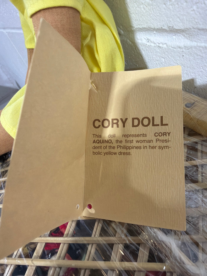 Handcrafted Filipino Cory Doll