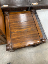 Dark Brown Solid Wood Sidetable