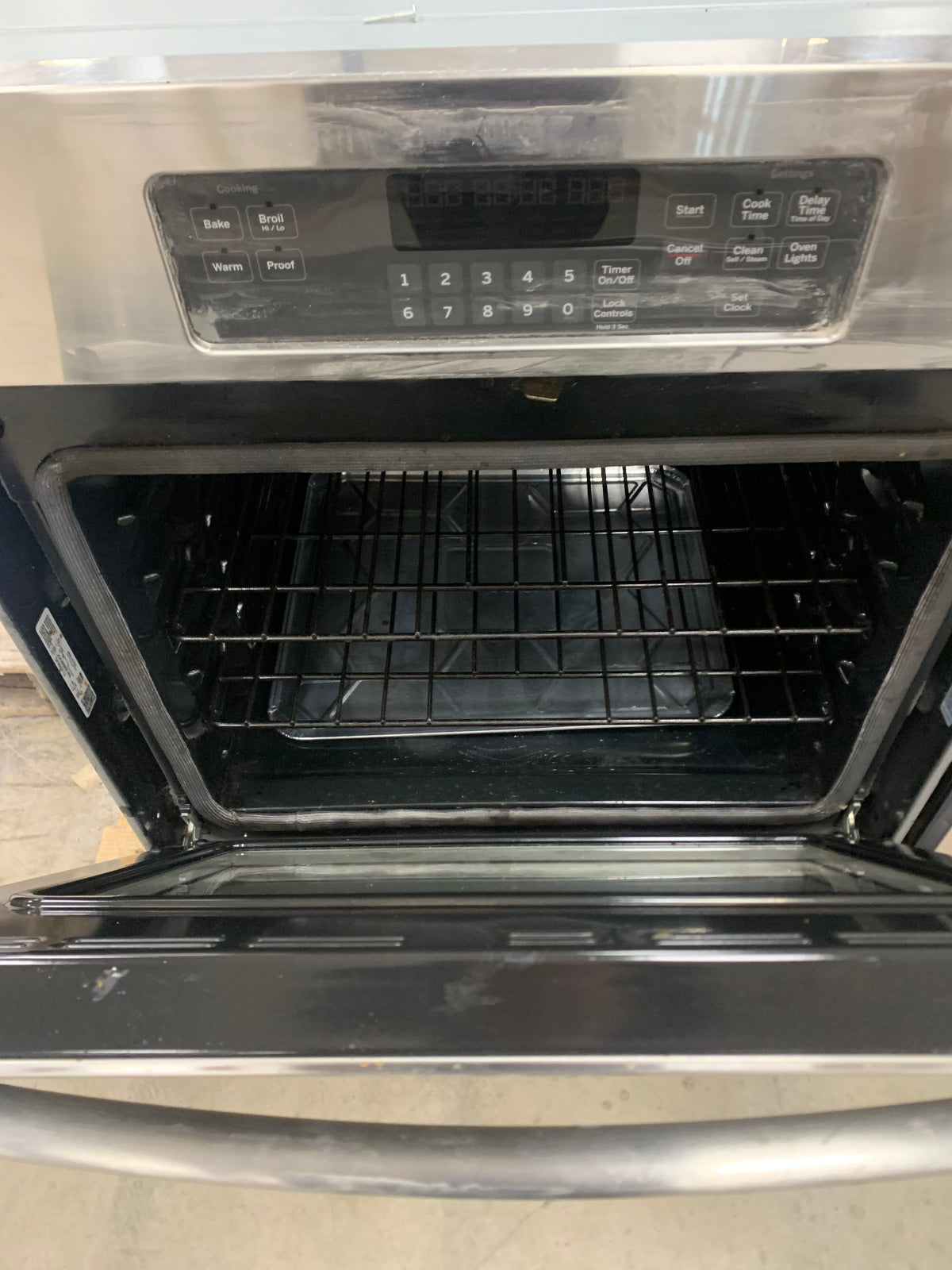 Stainless GE Wall Oven