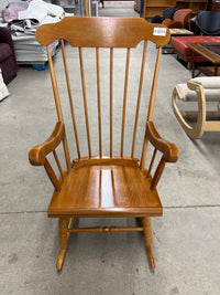 24"W Wooden Rocking Chair