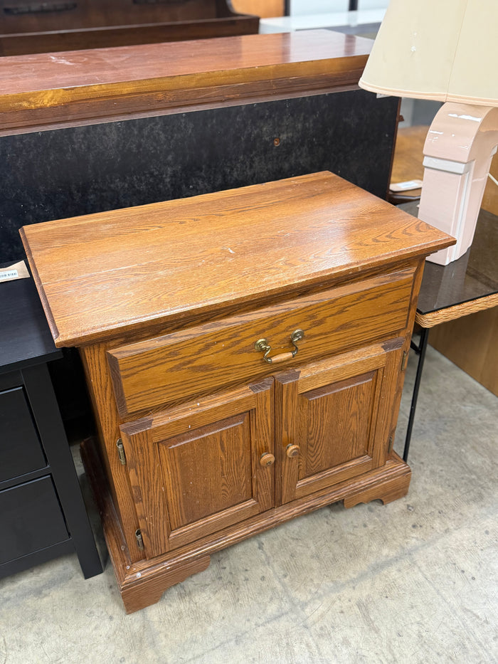 Medium Sized Honey Brown Nightstand