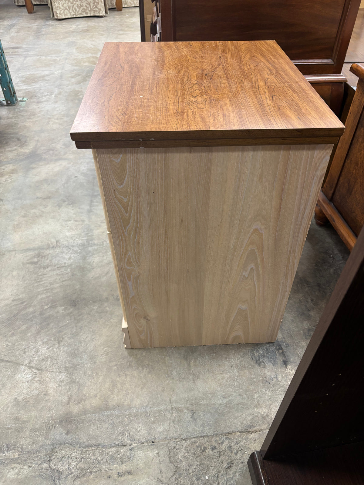 Light Wood Nightstand