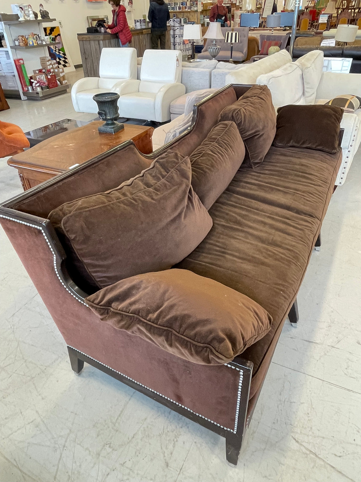 92-inch Velvet Daybed Sofa