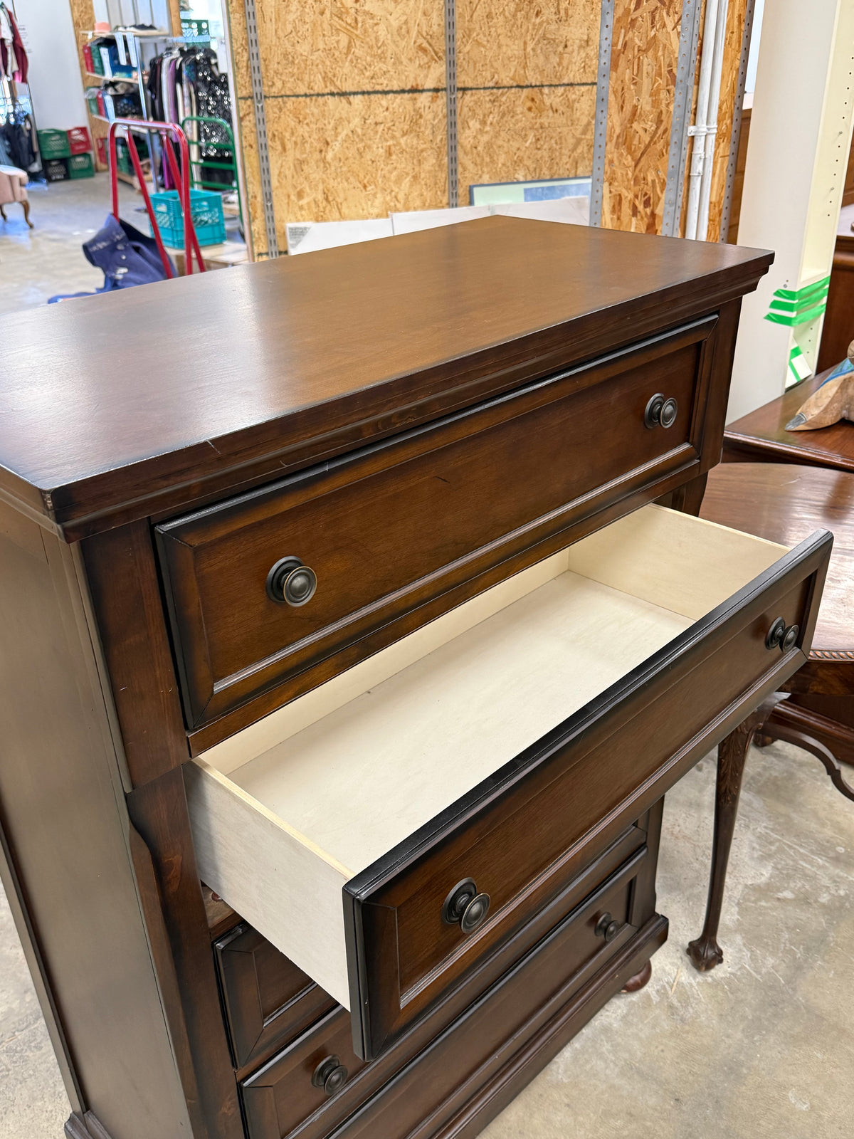Transitional Style 5-Drawer Chest
