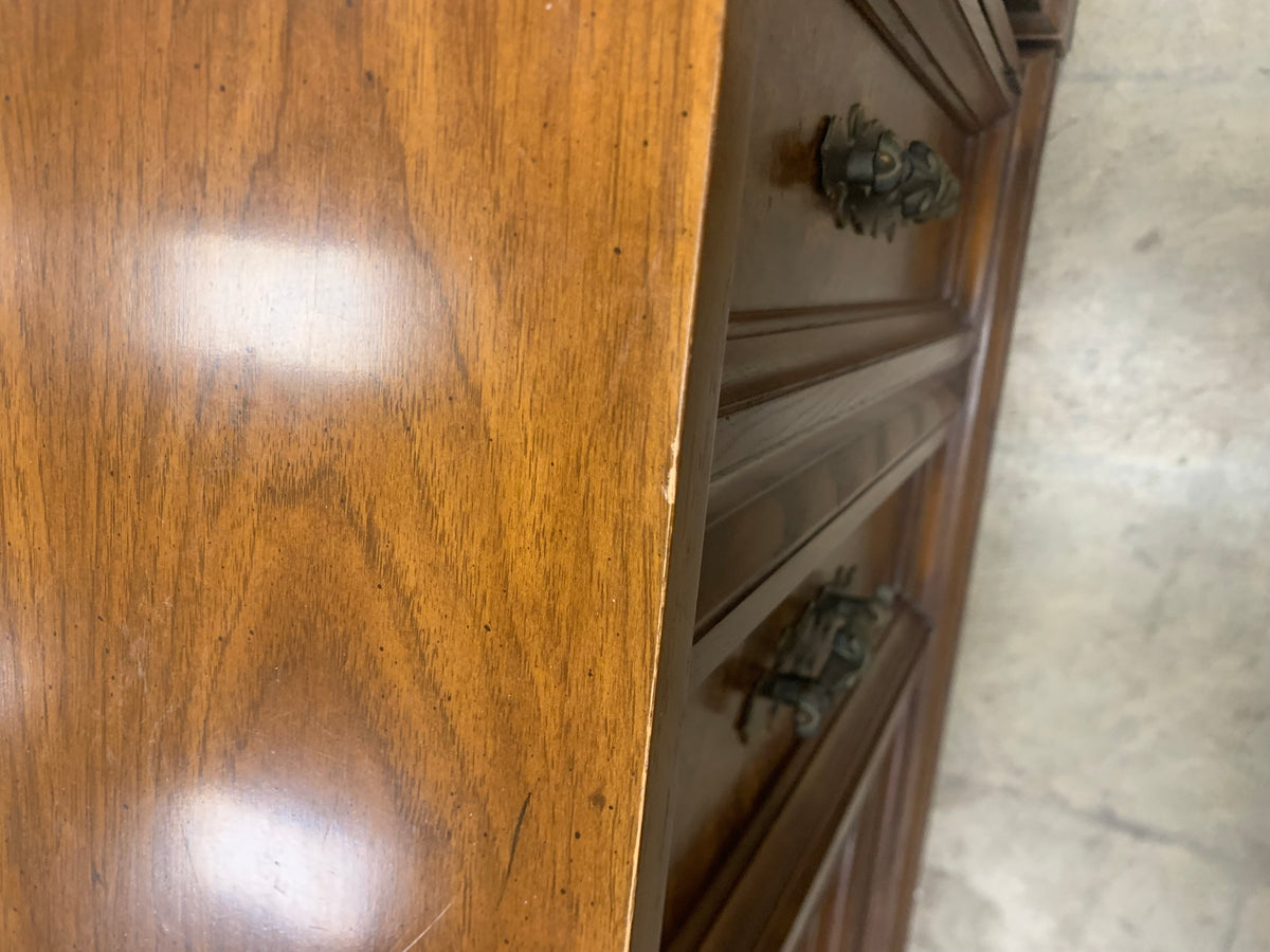 Solid Wood Sideboard With 3 Drawers