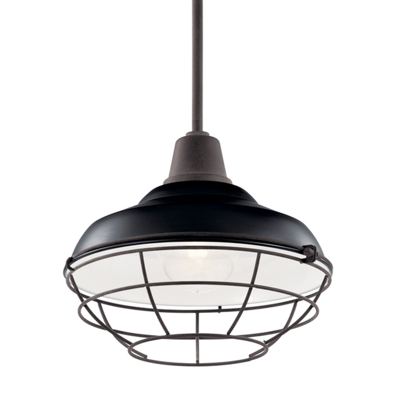 KICHLER Black LED one light Pendant