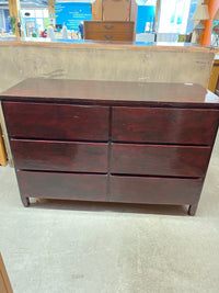 50"W 6-Drawer Dresser