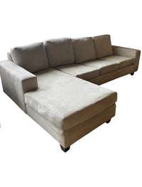 Luxe Comfort Cream Sectional