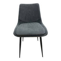 Gray Velvet Dining Chairs (Set of 4)