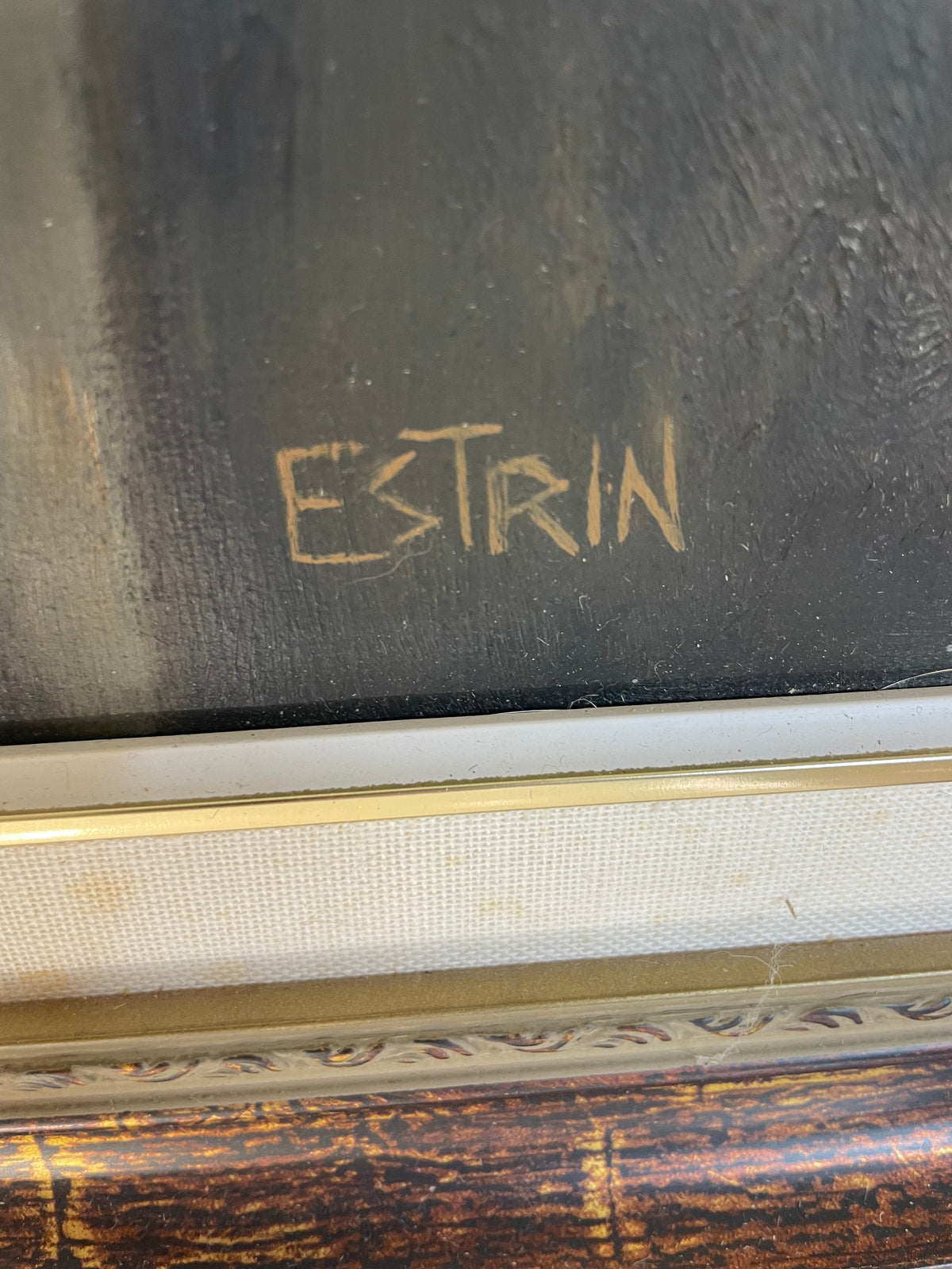 "Lady Reading Letter" Framed Art by Estrin