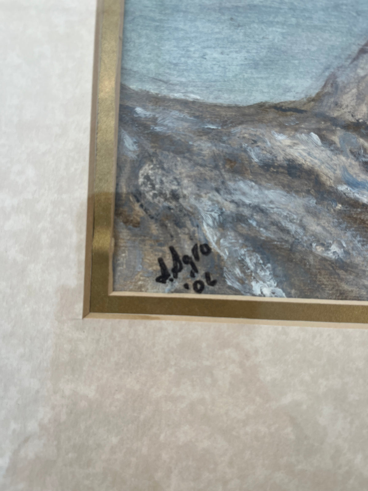 Landscape Painting - White Pine by the Lake