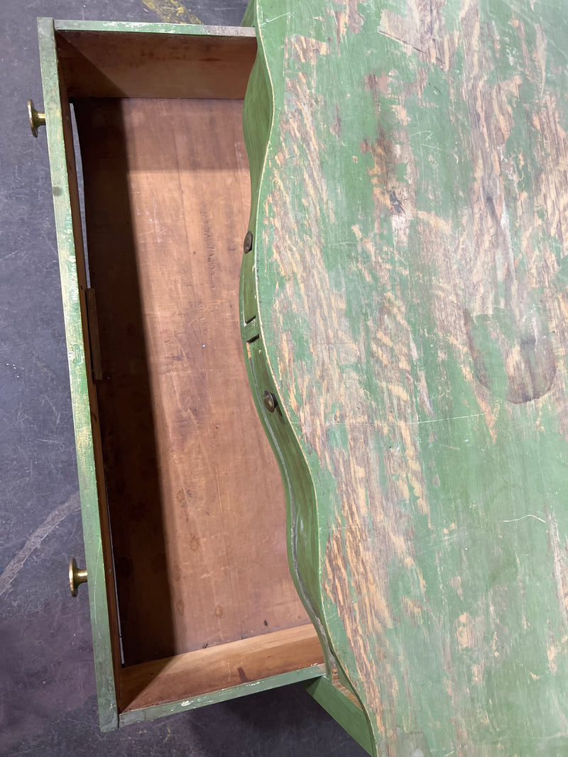 Green Rustic 3 Drawer Dresser