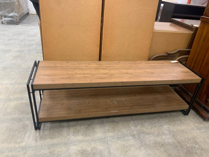 Wood And Metal TV Stand