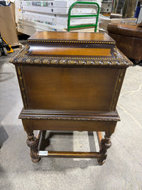 Antique Hand-painted Humidor Cabinet