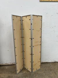 Silver Room Divider w/ Photo Frames