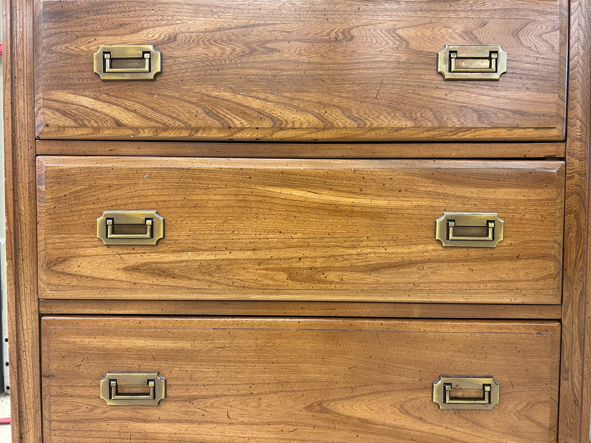 Lepine Pecan Wardrobe/Dresser
