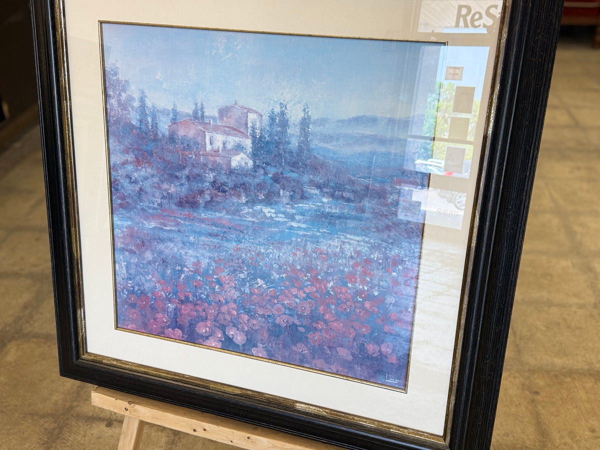 Provencal Village Framed Artwork