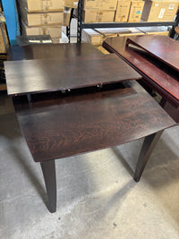 84"W Chestnut Extendable Dining Table