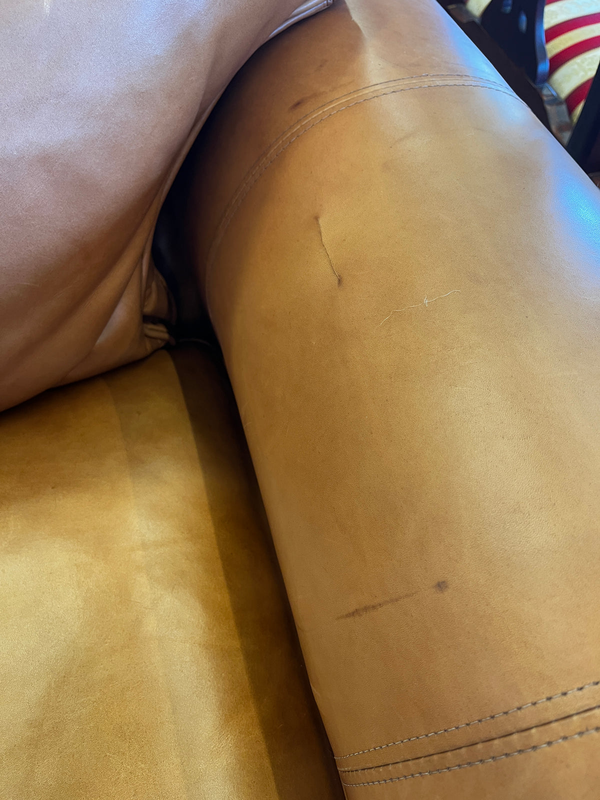 Top Grain Leather Sofa