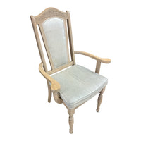 Blonde Wood Dining Set - 6 Chairs