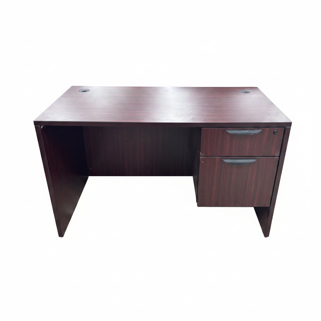 Large Red/Brown Office Desk