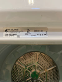 27" Stacked Electric Washer & Dryer in White
