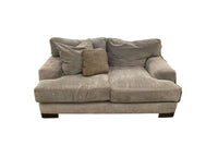 Grey loveseat