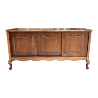 French Provincial 3-Door Sideboard Cabinet