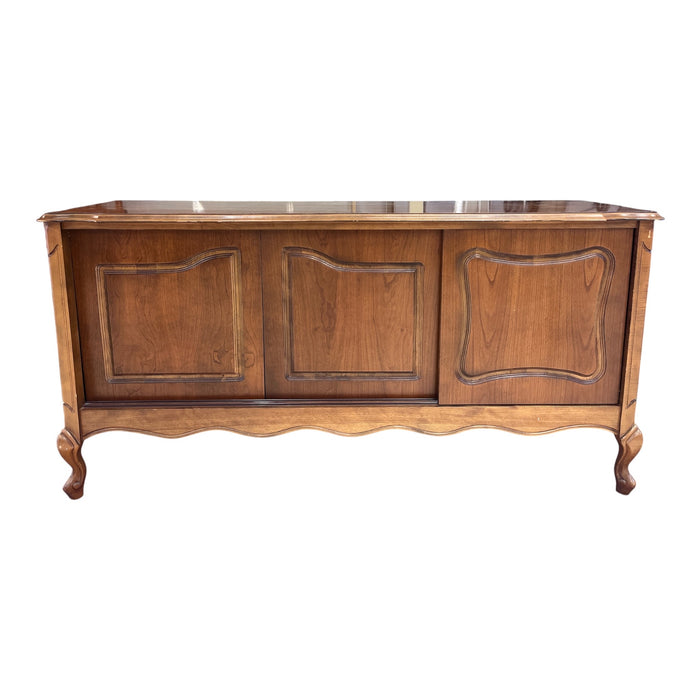 French Provincial 3-Door Sideboard Cabinet
