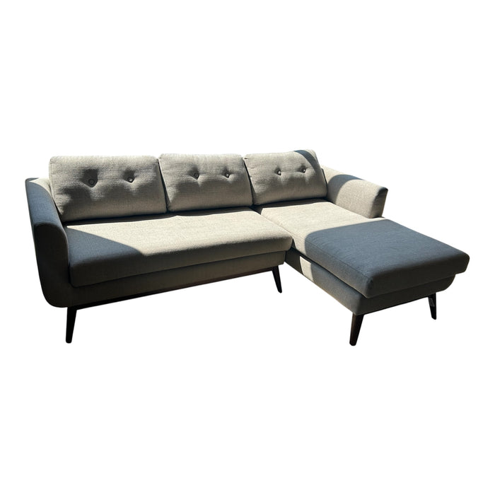 Tamero Grey Sofa with Chaise