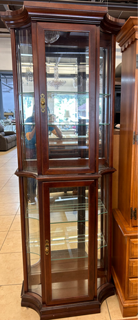 Corner Curio Cabinet