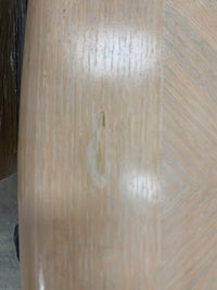 White Washed Beige Sidetable