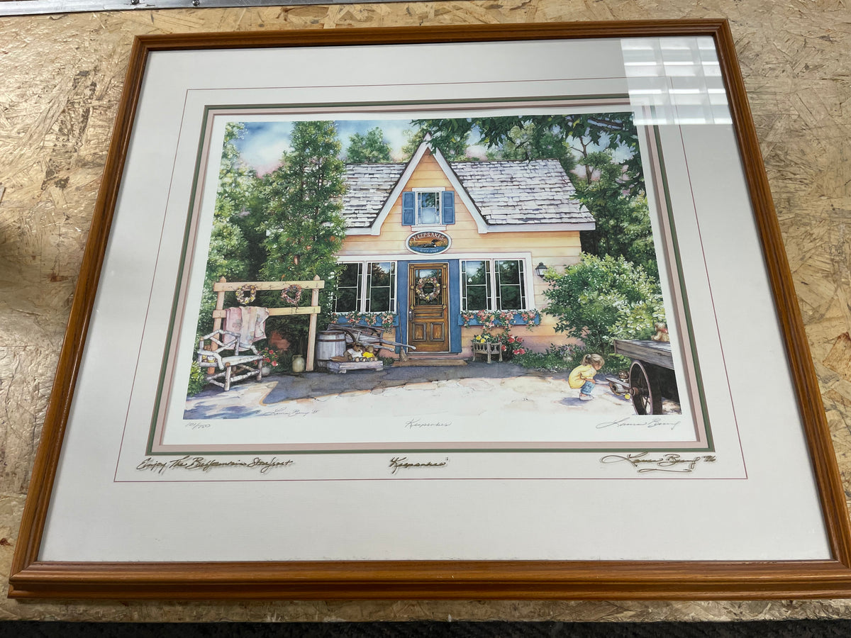"Keepsakes" - By Laura Berry Framed Print