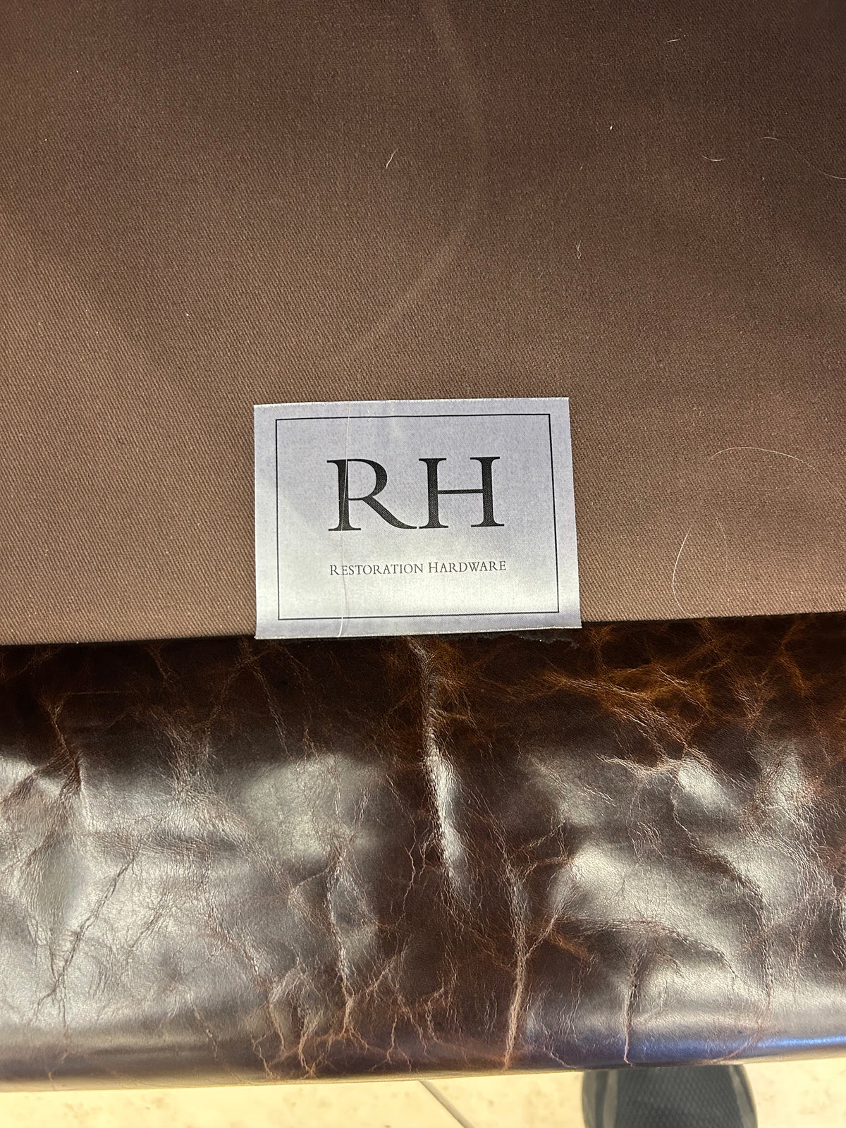 Original Lancaster Leather Armchair