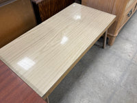 Light Wood Glossy Finish Coffee Table