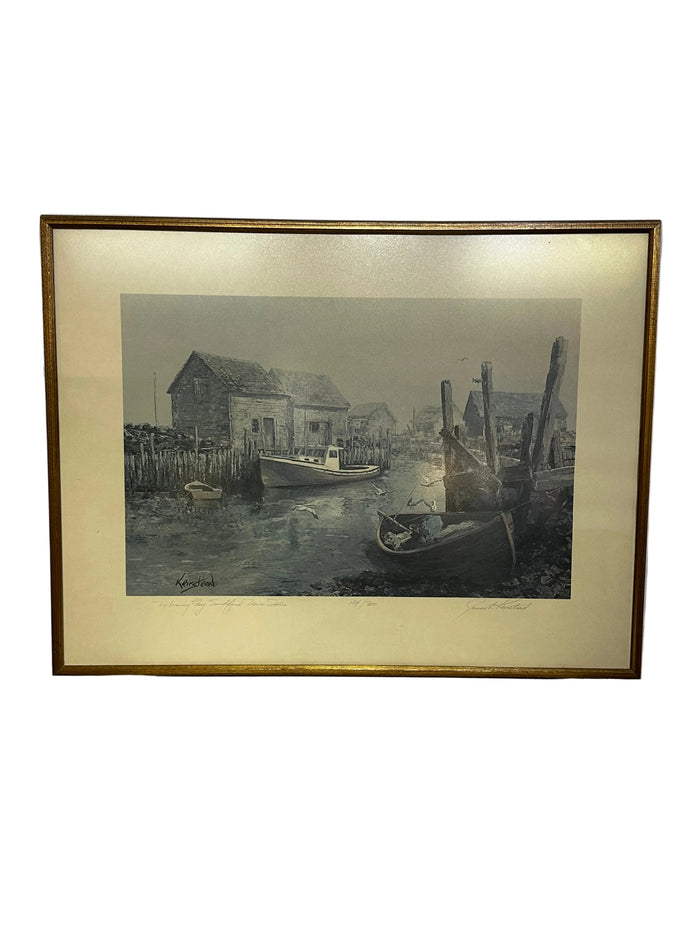 "Morning Fog, Sandford" by the renowned Canadian artist James Lorimer Keirstead