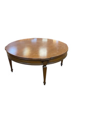 Solid Wood Round Coffee Table