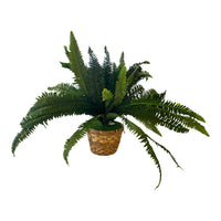 Artificial Boston Fern Hanging Plant