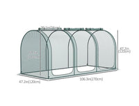 Outsunny 9 x 4 ft. Patio Crop Cage