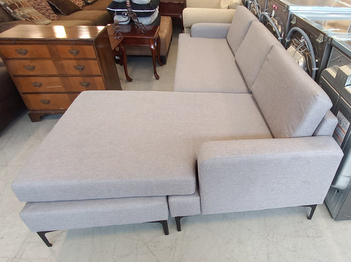 Grey L-Shape Sofa