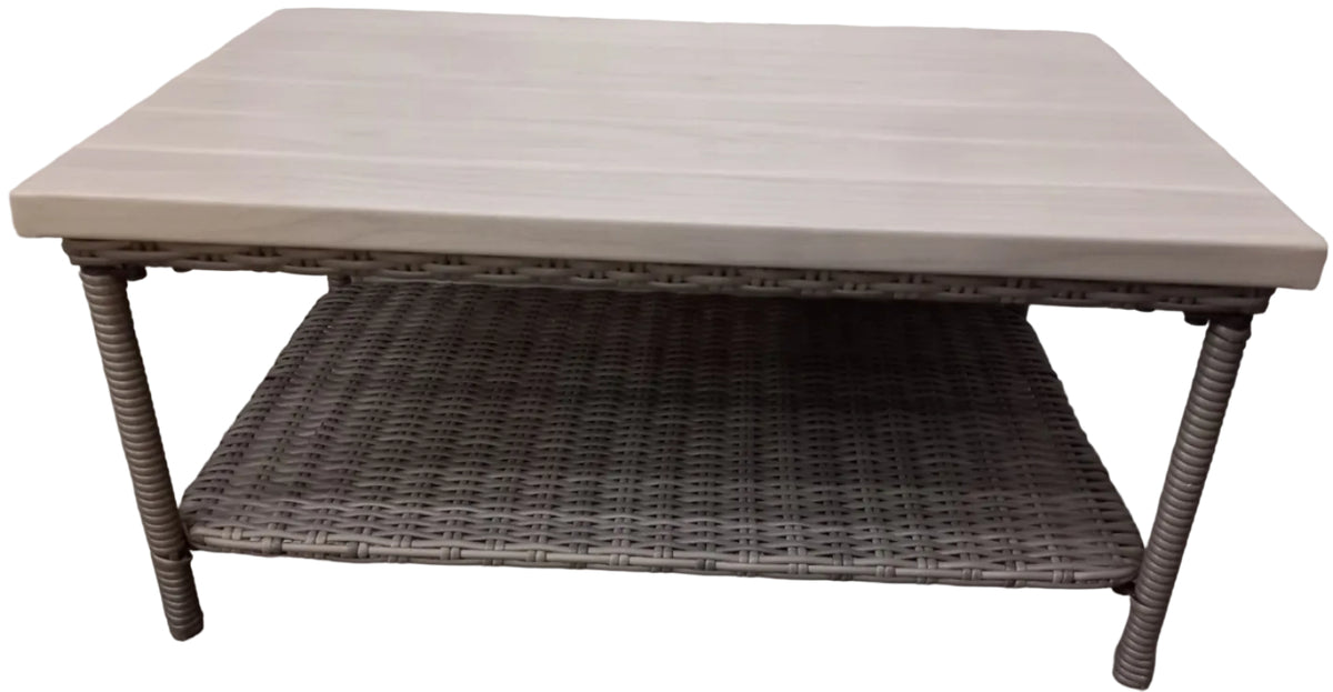 Hampton Bay Hampton Bay Chasewood Rust resistant Steel Square Coffee Table