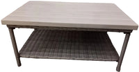 Hampton Bay Hampton Bay Chasewood Rust resistant Steel Square Coffee Table