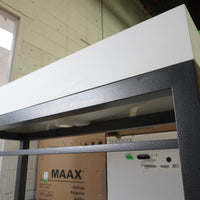 50-inch Metal Frame Bathroom Vanity w/ Porcelain Top