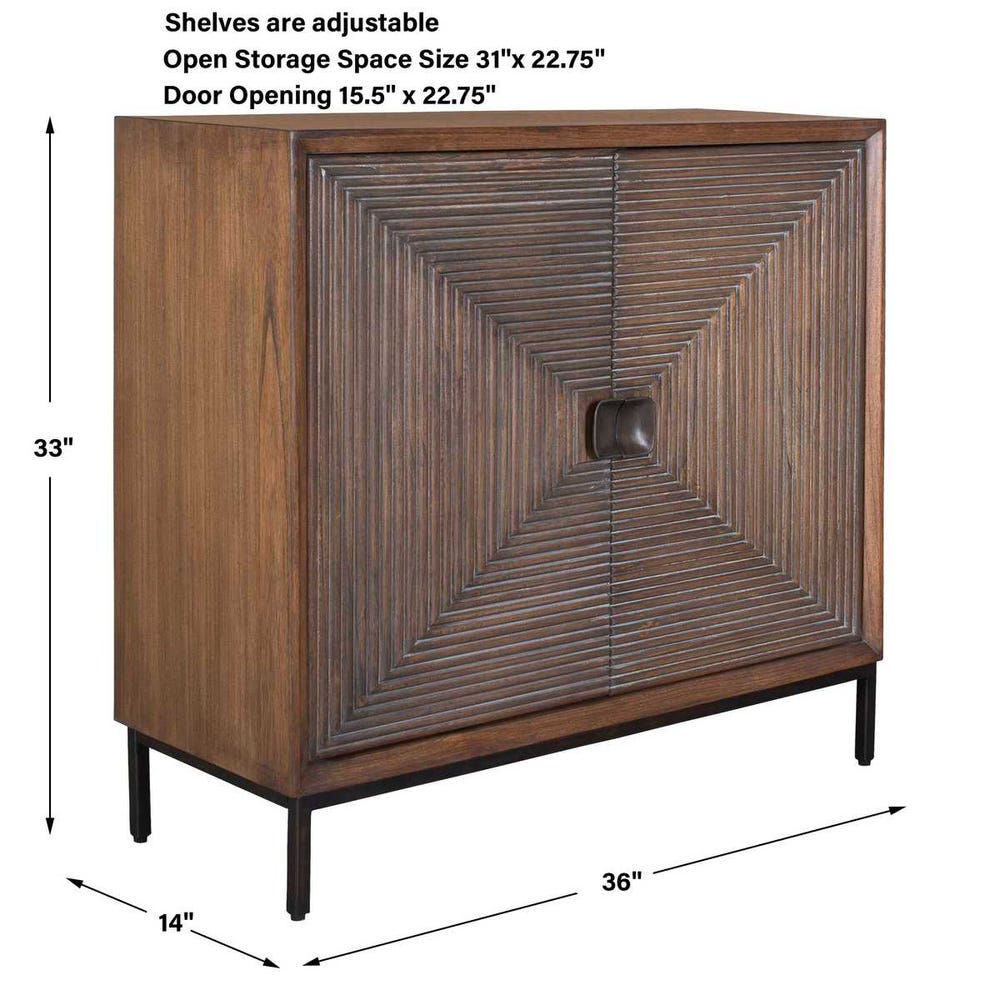 Uttermost Wood Cabinet (Selling As Is)