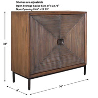 Uttermost Wood Cabinet (Selling As Is)