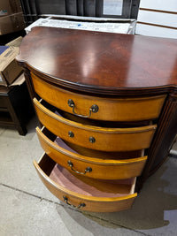 Two tone chest of drawers