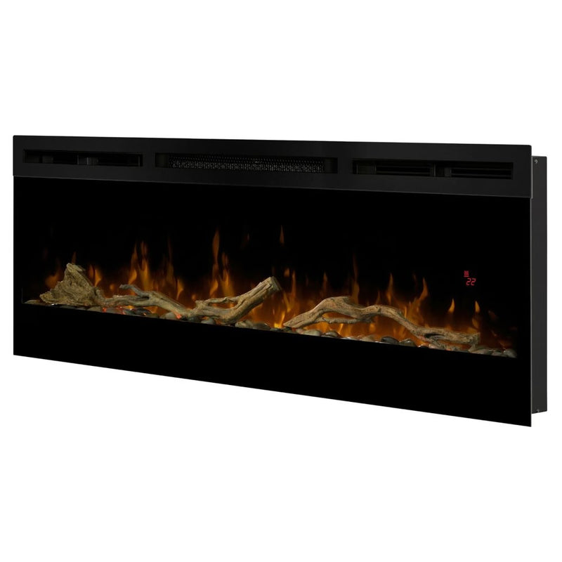 50-inch Linear Driftwood and River Rock Insert (Dimplex Fireplace Sold Separately)
