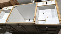 58" Bathroom Vanity with Granite Top